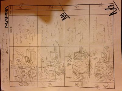 What is a storyboard used for in illustration?