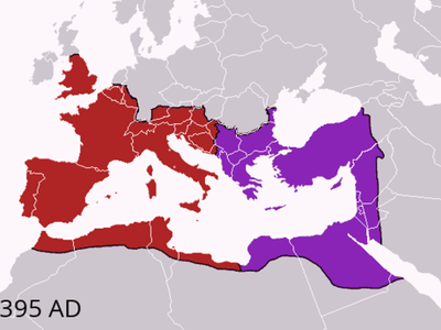 What year is traditionally considered the end of the Western Roman Empire?