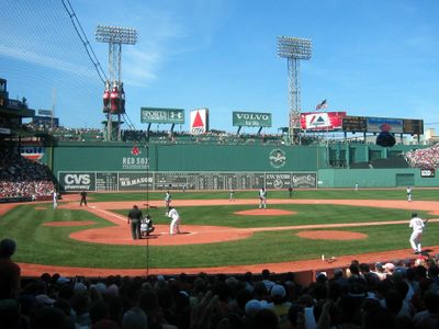 Which stadium is home to 'The Green Monster'?