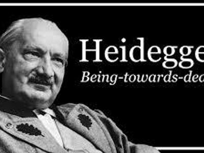 What does Martin Heidegger mean by 'Being-toward-death'?