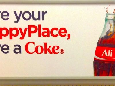 Which soda brand is known for its 'Share a Coke' campaign?