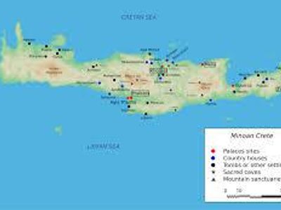 The Minoan civilization was primarily centered on which island?