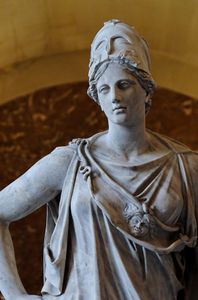 What was the name of the Roman goddess of wisdom?