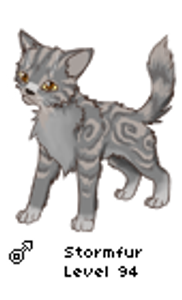 what color are blueStar's eyes no explenation needed