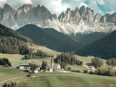 What are the Italian Dolomites known for?