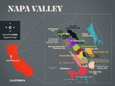 Which American state is famous for its Napa Valley wine region?