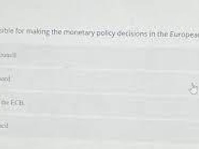 In the Eurozone, which entity is responsible for monetary policy?