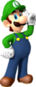 Every Halloween, Luigi's front door is so shiny, you can't see anything! What's Luigi giving out?