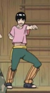 Why does Rock Lee wear his legwarmers?