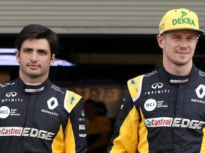 Which team is driven by Carlos Sainz and Nico Hulkenberg?