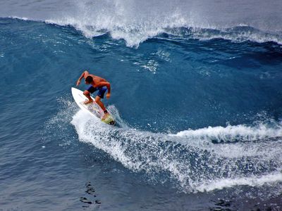 Which Hawaiian island is known as the 'Surfing Capital of the World'?