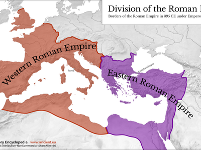 Where was the capital of the Eastern Roman Empire located?