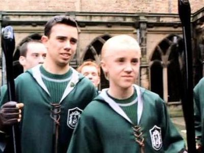 Which of these people were not on the Slytherin Quidditch team?