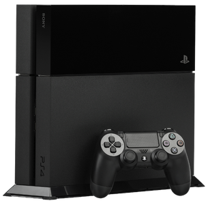 Which file system is used by PlayStation 4 (PS4) gaming consoles?