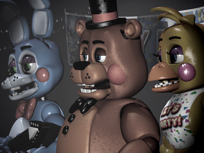 Besides from the 1st game, Which of these are the names of the Toy Animatronics in the 2nd game?