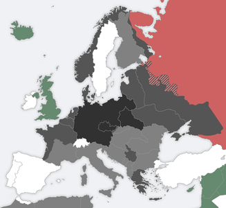 Which country was not occupied by Nazi Germany during World War II?