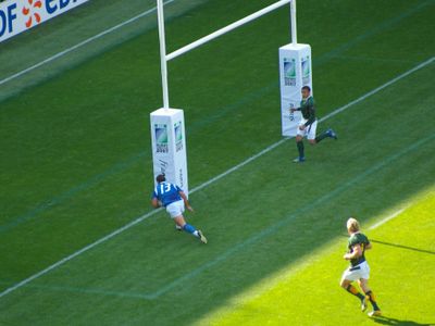 Which player scored the most tries in Rugby World Cup history?