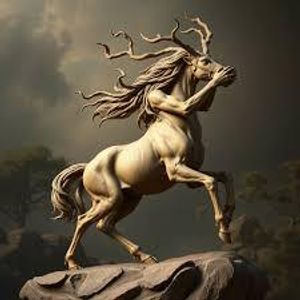 What is a key theme often explored with centaur characters in literature?