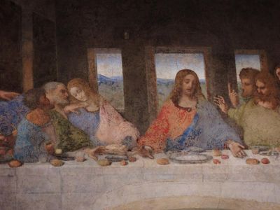 Who painted the famous fresco 'The Last Supper'?