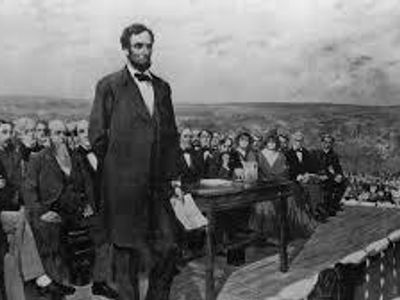 Who delivered the Gettysburg Address?