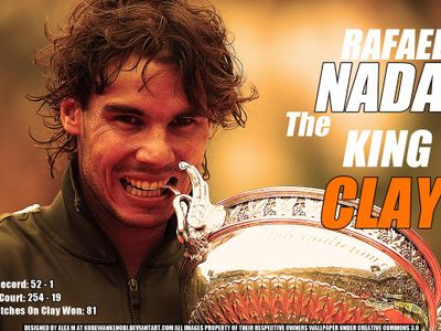 Who is known as the 'King of Clay'?