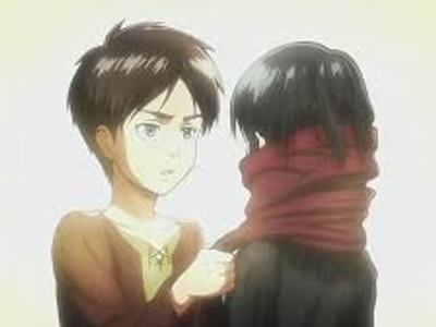 Is Eren and mikasa blood-related?