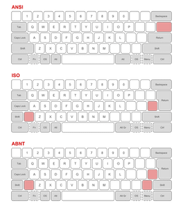 Which type of keyboard layout is commonly used in the United States?