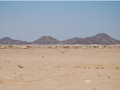 Two men wear packs in the desert. One is dead, and has his pack closed. the other is alive, and his pack is open. What was in the packs?