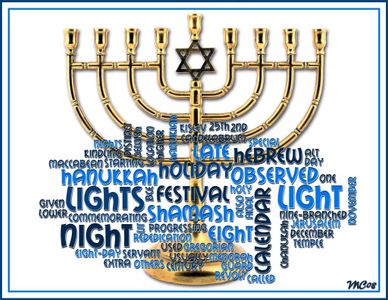 What is the Jewish festival of lights called?