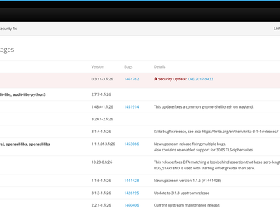 Which package management system does Ubuntu use?