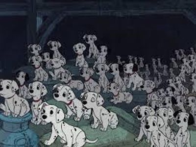 Which animated film is about a litter of Dalmatians?