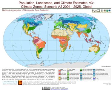 Which climate zone is characterized by hot and dry conditions?