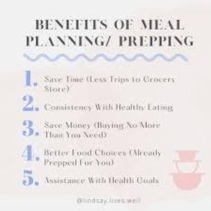 What is the main benefit of meal prepping?