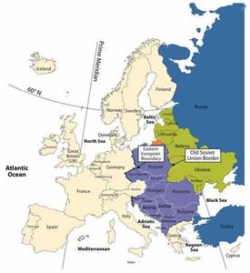 Which country divided into two separate nations as a result of the Cold War?