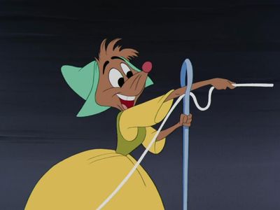 The female mouse who wears yellow in Cinderella is named...