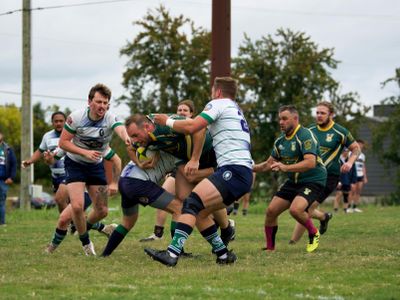 How long is a rugby match typically last?