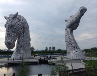 What is the purpose of a Kelpie luring humans?