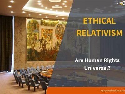 What does the term 'ethical relativism' suggest?