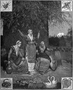 Which of the following was NOT one of the three major deities known as the Moirai or Fates?