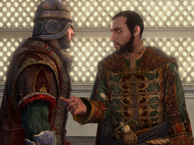 The head of the Byzantine Templars and Ezio's last target is .....