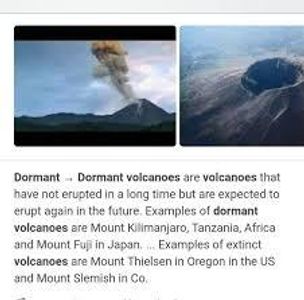 Which of the following is a dormant volcano?