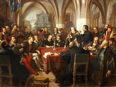 Which historical event marked the beginning of the Protestant Reformation?