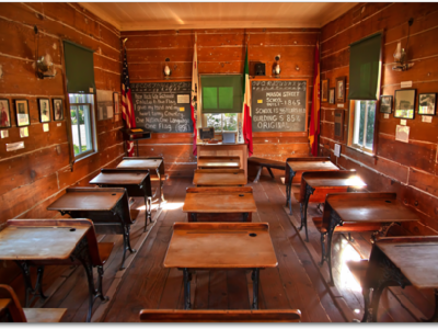 What were old classrooms like?