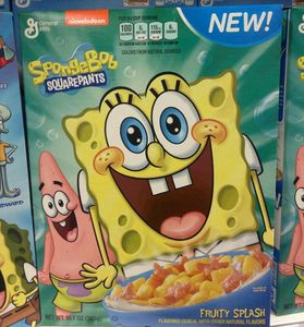 What is the name of SpongeBob's favorite cereal?