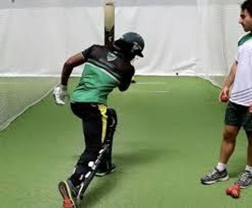 Which drill is commonly used to improve batting technique?