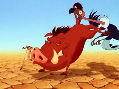 What is the fraze Simba learned while he was with Timon and Pumbaa?