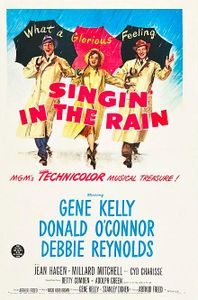 Which classic film features the iconic dance sequence with Gene Kelly singing 'Singin' in the Rain'?