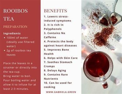 What gives Rooibos tea its reddish color and sweet flavor?