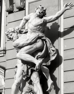 Which Giant fought Heracles in Greek mythology?