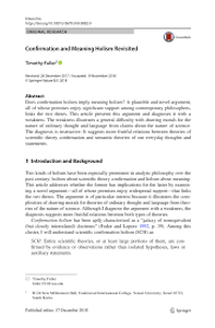 What does the 'confimation holism' imply about scientific testing?